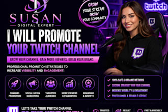 provide twitch marketing and channel growth strategies