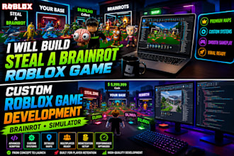 create steal a brainrot, roblox game development, steal a lucky block