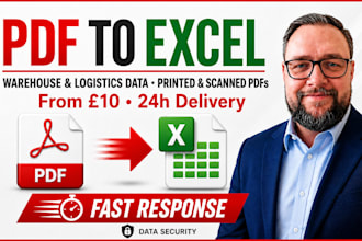 convert PDF to excel from scanned and digital pdfs
