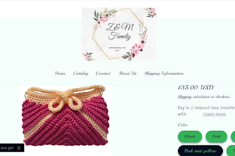 create an online store on shopify