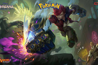 edit and design character for custom playmat, deskmat wallpaper and game artwork