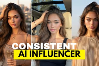 create consistent ai influencer, ai avatar, ai ugc for instagram and branding
