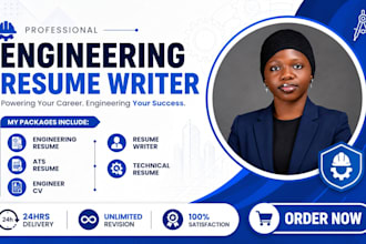write ats engineering resume CV cover letter linkedin profile