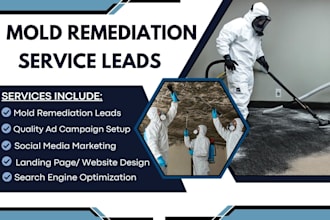 generate mold remediation leads, mold inspection, and mold removal leads