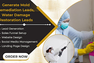 generate mold remediation leads, water damage, water restoration leads
