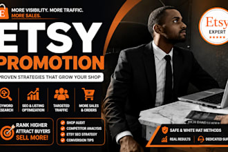 promote your etsy shop with etsy SEO and targeted marketing