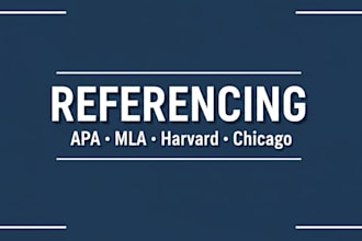 do apa,mla  harvard , chicago referencing and citations