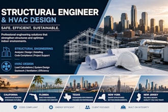 california florida texas newyork newjersey structural engineer hvac design