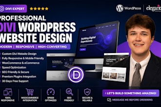 be divi expert for wordpress divi website, divi theme and divi builder
