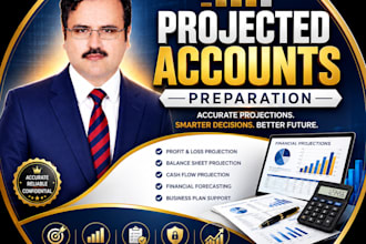 prepare financial projections, forecasts and projected financial statements