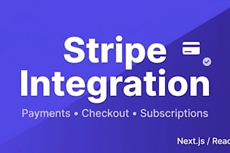 integrate stripe payment, checkout and subscriptions in your nextjs react app