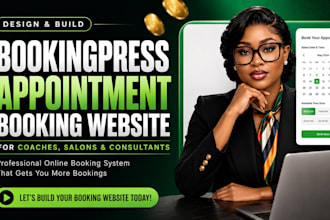 build bookingpress appointment booking website for coaches salons and consultant