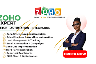 be your zoho one,  zoho CRM expert