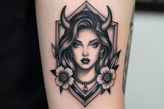design custom tattoo art