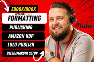 fix amazon kindle kdp ebook design canva book cover lulu book formatting publish