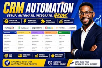 setup pipedrive hubspot gohighlevel zoho monday automation zapier integration