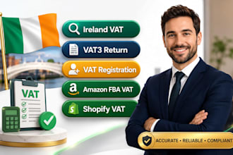 file ireland vat return vat3 and vat registration for amazon fba shopify