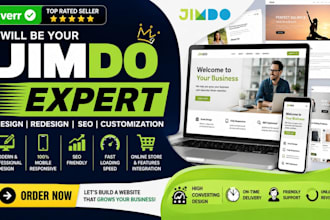 be your jimdo expert for jimdo website design redesign and SEO