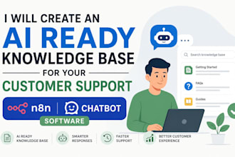 create an ai ready knowledge base for your customer support n8n chatbot software