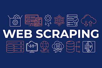 perform advanced web scraping and data extraction using python and apis