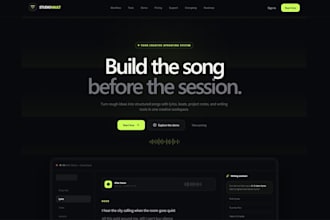 create a website for any of your needs