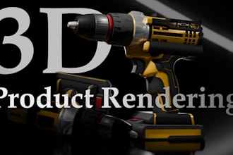 do 3d modeling, 3d mockup and 3d product design