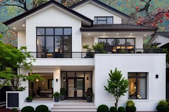 do 3d house exterior design, interior, architecture 3d commercial rendering