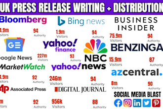 uk press release distribution, UK press release PR distribution, UK SEO backlink