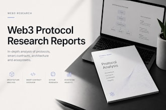 research and analyze web3 protocols with a technical report