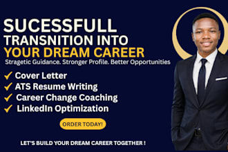 write a professional career change resume