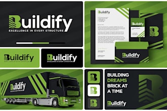 design a professional logo, branding kit and brand identity