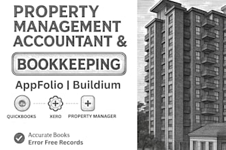 property management bookkeeping, appfolio, quickbooks, buildium