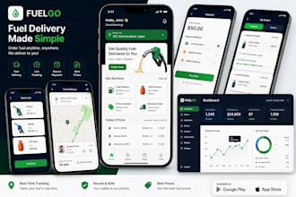 build  fuel delivery app oil delivery app fuel tracking app