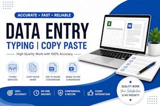 do data entry and ms word typing work accurately
