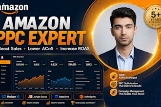 setup amazon PPC campaign, optimize and provide expert amazon PPC management