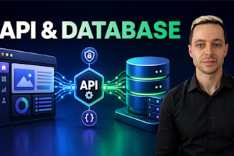 integrate apis supabase authentication and database backend