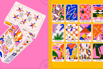 create 52 card tcg card poker card, card game illustration, deck card design
