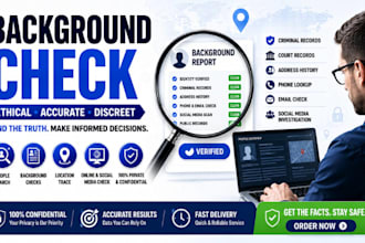 do background check, find someone social media, public records using osint