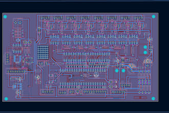 design custom pcb using kicad for esp32 stm32 8051