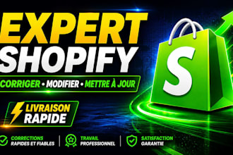 creer une boutique shopify professionnelle en francais
