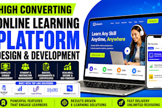 build elearning lms website tutor lms learndash learnpress wplms masterstudy