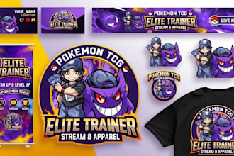 design pokemon card fakemon anime style, chibi art tcg trainer and funke logo