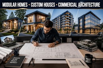 design modular homes custom houses apartments and commercial architecture