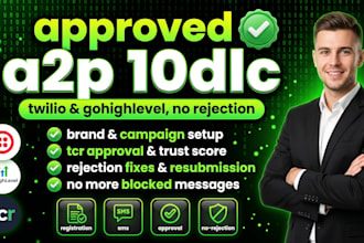 setup twilio a2p 10dlc registration and tcr compliant website