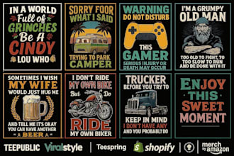 custom t shirt design, vintage t shirt, typography t shirt, bulk t shirt
