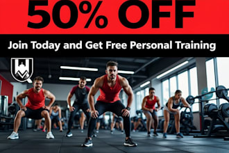 design gym and fitness facebook ads that get members