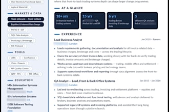 write, rewrite and design an ats friendly CV or resume