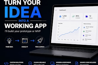 turn your app idea into a working prototype or mvp