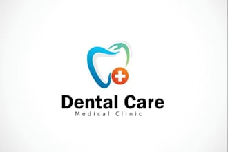 design medical, wellness, clinic, dental, health logo
