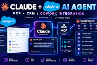 setup claudeforce saleforce custom ai agent claude cowork mcp integration crm